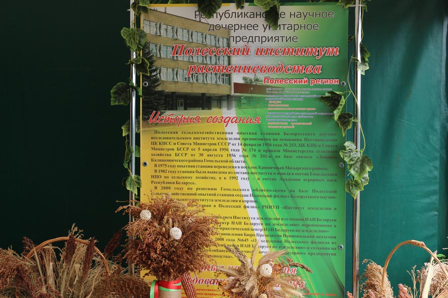Полесский институт растениеводства на БЕЛАГРО-2014